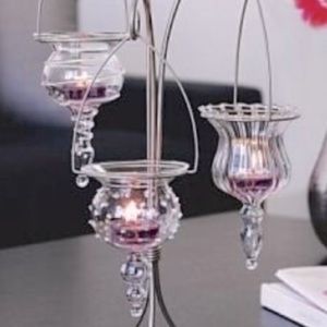 NiB PartyLite Shimmer Lights Tealight Tree P8986